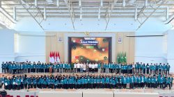 Poto Bersama seluruh Pengurus BKM Fakultas Ushuluddin dan Studi Agama UIN (Auditorium UIN Mataram)