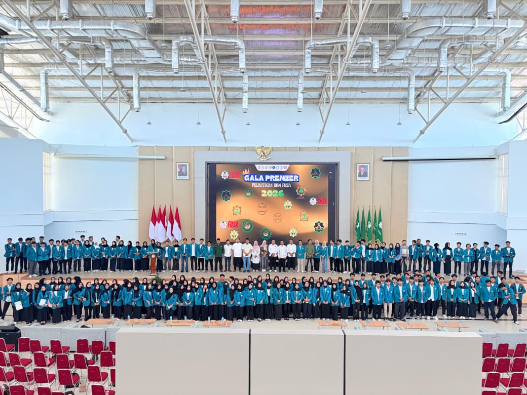 Poto Bersama seluruh Pengurus BKM Fakultas Ushuluddin dan Studi Agama UIN (Auditorium UIN Mataram)