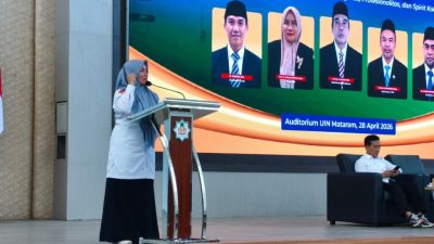 Foto : Prof. Dr. Baiq EL Badriati, M.E.I (Dekan Fakultas Ekonomi Dan Bisnis Islam UIN Mataram)