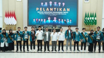 Pesan Pimpinan FTK dalam Pelantikan BKM Mahasiswa FTK UIN Mataram 28/4/2026
