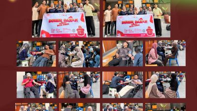 DEMA UIN Mataram Kolaborasi dengan UKM ADAT dan PMI Lombok Barat Gelar Donor Darah